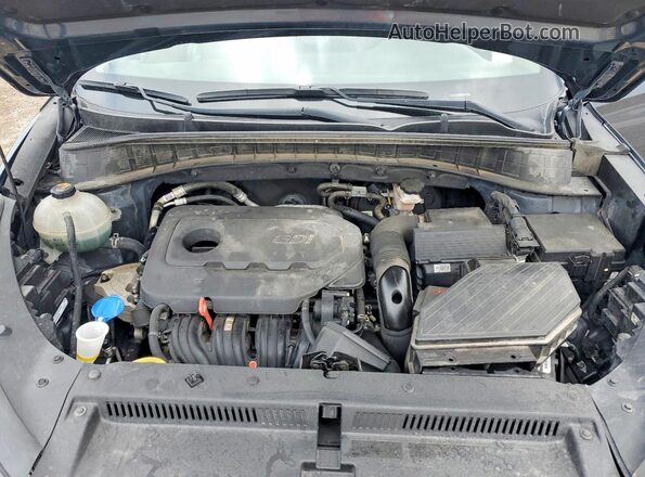 KM8J33AL4KU947474 2019 HYUNDAI TUCSON Gray Vista del compartimento del motor