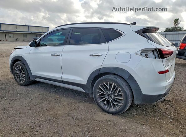 KM8J33AL4MU410963 2021 HYUNDAI TUCSON White Rear left
