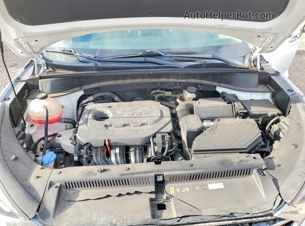 KM8J33AL4MU410963 2021 HYUNDAI TUCSON White Rear interior view