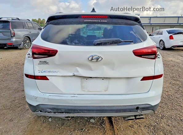 KM8J33AL4MU410963 2021 HYUNDAI TUCSON White Rear view