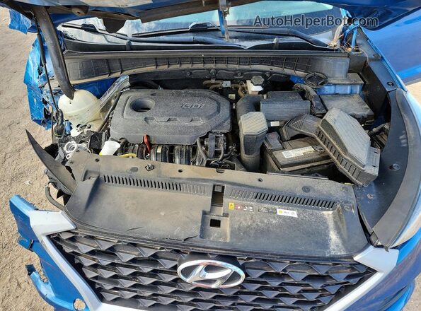 KM8J33AL5LU138986 2020 HYUNDAI TUCSON Синий Вид подкапотного пространства