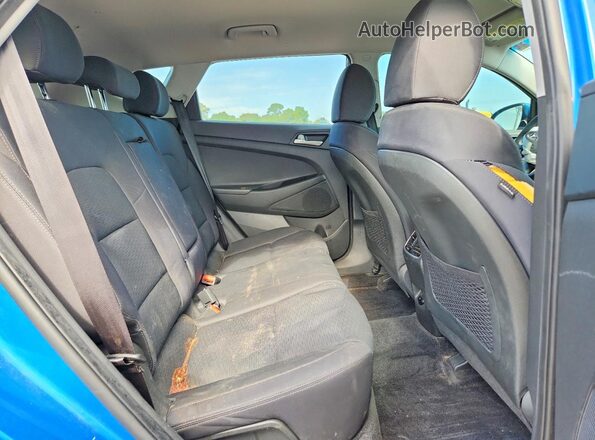 KM8J33AL5LU138986 2020 HYUNDAI TUCSON Синий Вид задней части салона