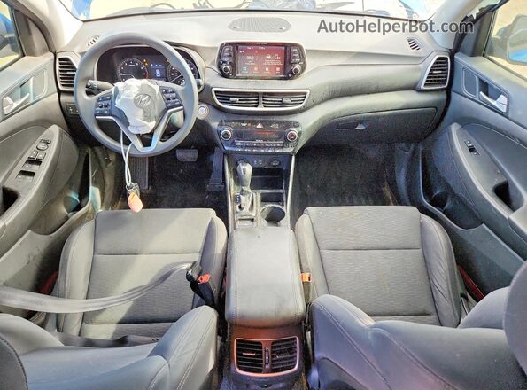 KM8J33AL5LU138986 2020 HYUNDAI TUCSON Синий Вид панели приборов