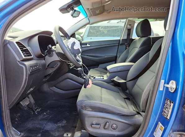 KM8J33AL5LU138986 2020 HYUNDAI TUCSON Синий Вид салона спереди