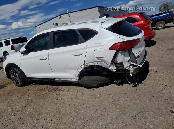 KM8J33AL8LU203359 2020 HYUNDAI TUCSON White Trasero izquierdo