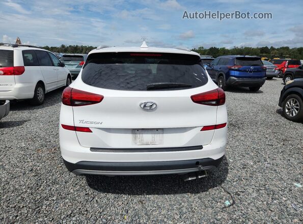 KM8J33AL8LU223899 2020 HYUNDAI TUCSON White Widok z tyłu