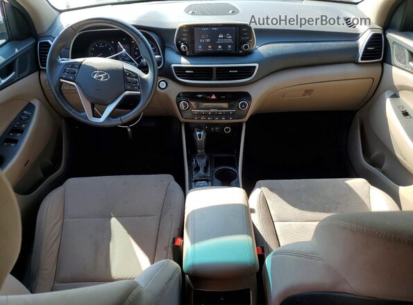 KM8J33AL9LU114822 2020 HYUNDAI TUCSON White Vista del salpicadero