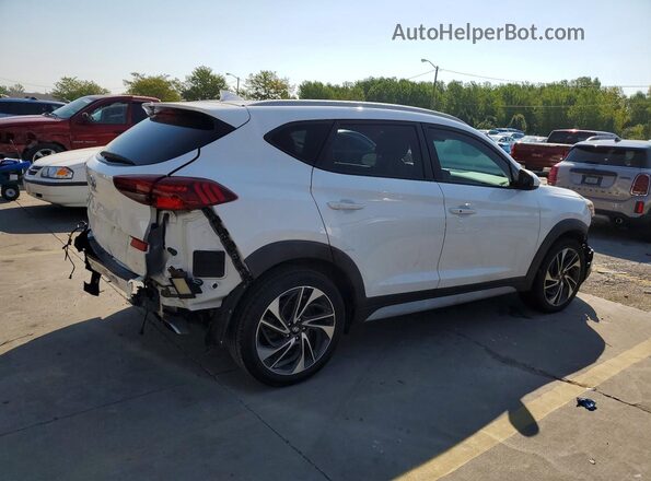 KM8J33AL9LU114822 2020 HYUNDAI TUCSON White Trasero derecho