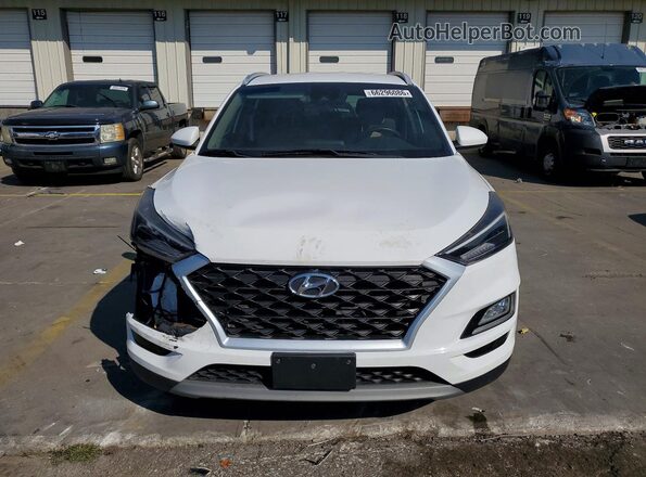KM8J33AL9LU114822 2020 HYUNDAI TUCSON White Vista frontal