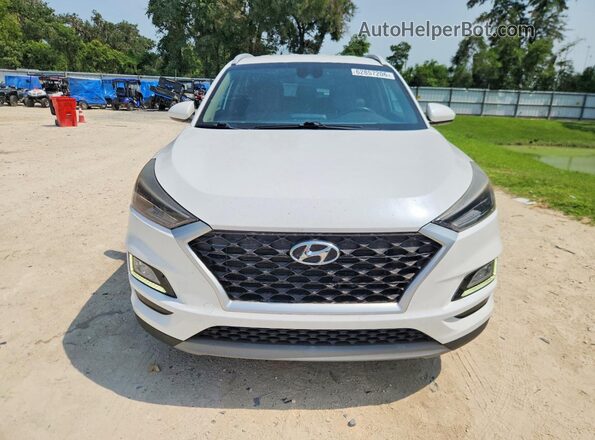 KM8J33AL9LU184286 2020 HYUNDAI TUCSON Белый Вид спереди