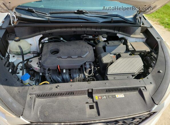 KM8J33AL9LU184286 2020 HYUNDAI TUCSON Белый Вид подкапотного пространства