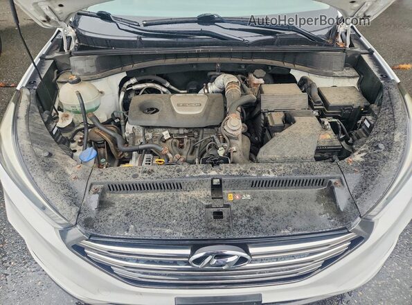 KM8J3CA20GU079164 2016 HYUNDAI TUCSON White Vista del compartimento del motor