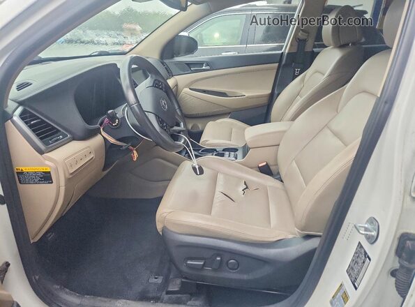 KM8J3CA20GU079164 2016 HYUNDAI TUCSON White Vista interior delantera