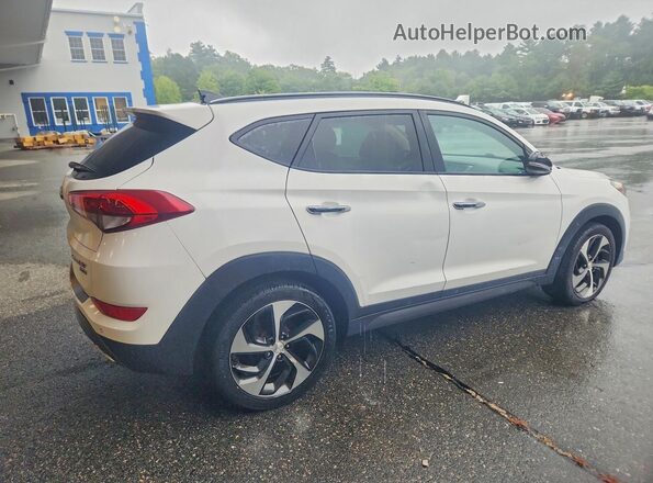 KM8J3CA20GU079164 2016 HYUNDAI TUCSON White Trasero derecho