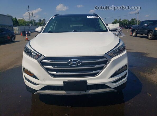 KM8J3CA20JU756849 2018 HYUNDAI TUCSON White Vista frontal