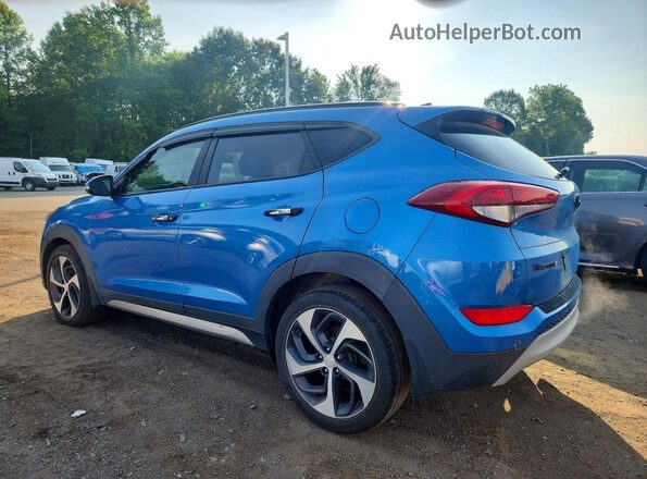 KM8J3CA22HU305268 2017 HYUNDAI TUCSON Blue Tył lewy