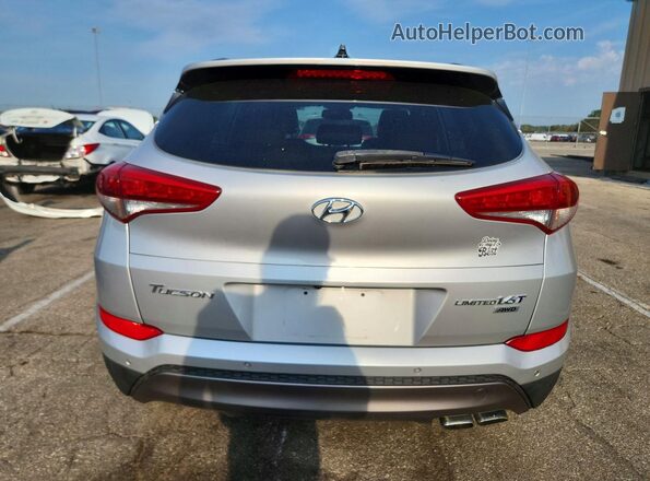 KM8J3CA24GU095075 2016 HYUNDAI TUCSON Silver Vista trasera