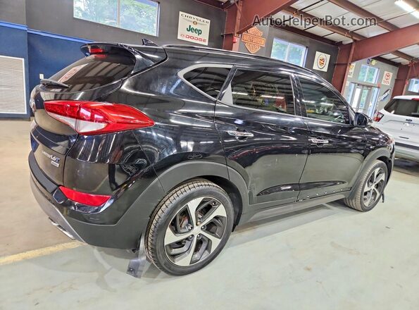 KM8J3CA26GU236311 2016 HYUNDAI TUCSON Black Հետևի աջ