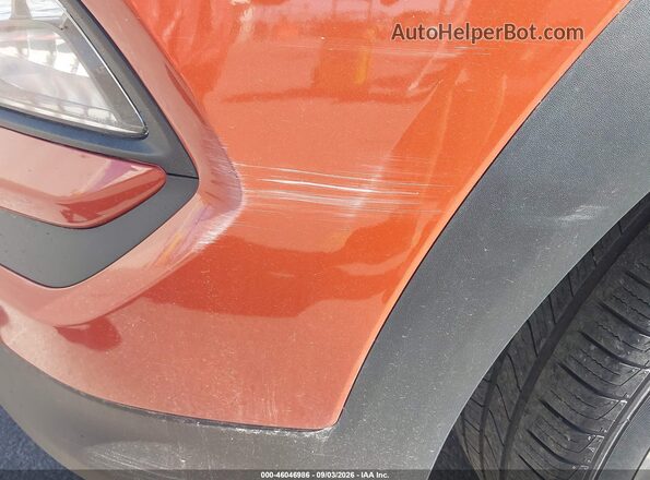 KM8J3CA29GU068180 2016 HYUNDAI TUCSON Orange Front view