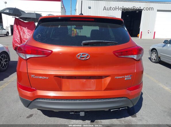 KM8J3CA29GU068180 2016 HYUNDAI TUCSON Orange 