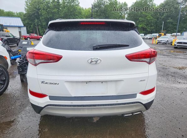 KM8J3CA29HU570138 2017 HYUNDAI TUCSON White Widok z tyłu