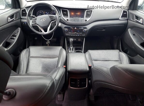 KM8J3CA40HU526675 2017 HYUNDAI TUCSON Silver Առջևի վահանակի տեսք