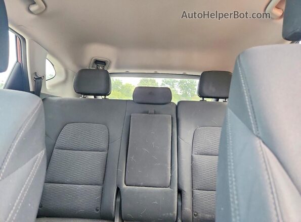 KM8J3CA41LU116086 2020 HYUNDAI TUCSON Red უკანა სავარძლების ხედი