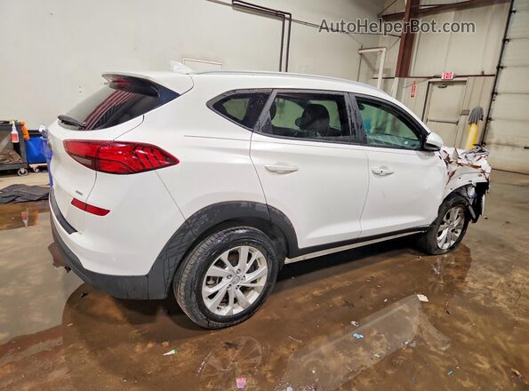 KM8J3CA41MU336748 2021 HYUNDAI TUCSON White Trasero derecho
