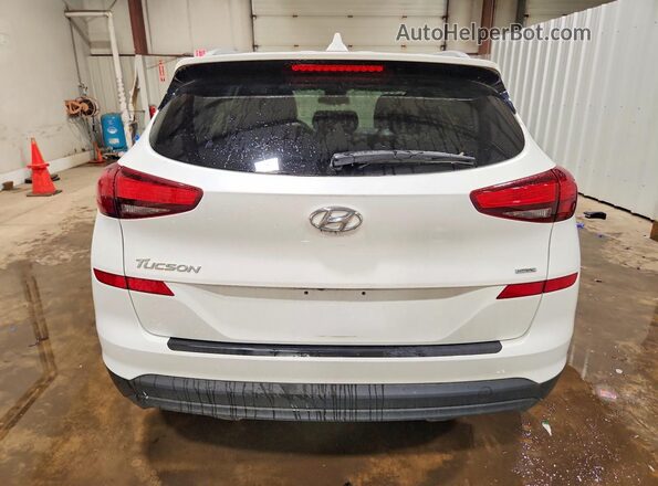 KM8J3CA41MU336748 2021 HYUNDAI TUCSON White Vista trasera