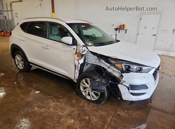 KM8J3CA41MU336748 2021 HYUNDAI TUCSON White Delantero derecho