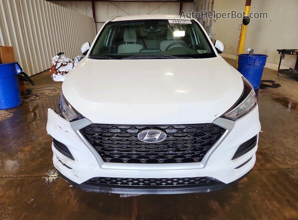 KM8J3CA41MU336748 2021 HYUNDAI TUCSON White Vista frontal