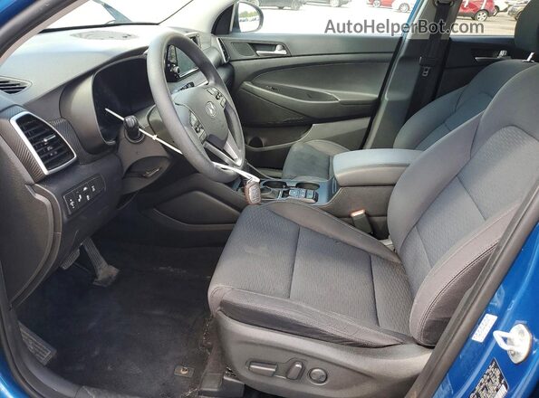 KM8J3CA42KU025228 2019 HYUNDAI TUCSON Синий Вид панели приборов