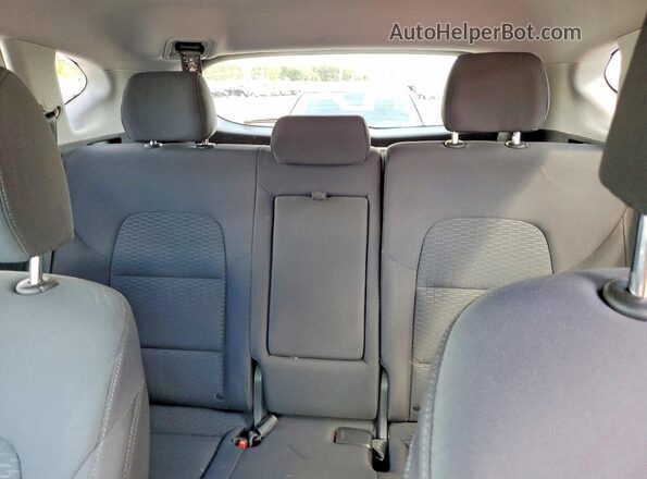 KM8J3CA42KU025228 2019 HYUNDAI TUCSON Синий Вид задней части салона