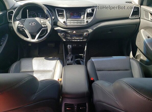 KM8J3CA43HU516433 2017 HYUNDAI TUCSON Silver Vista del salpicadero