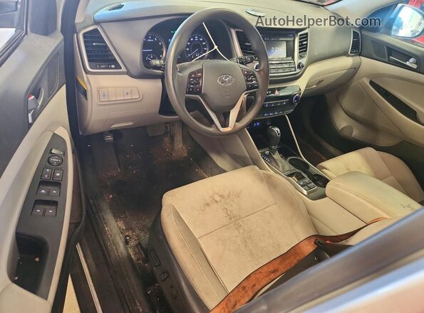 KM8J3CA46GU093202 2016 HYUNDAI TUCSON Silver Dashboard view
