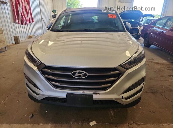 KM8J3CA46GU093202 2016 HYUNDAI TUCSON Silver Front view