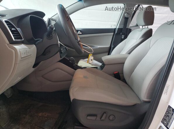 KM8J3CA46LU184948 2020 HYUNDAI TUCSON White Widok wnętrza z przodu