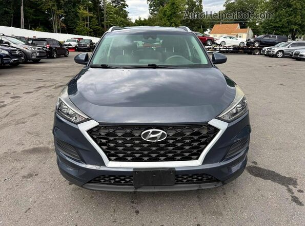 KM8J3CA47KU076904 2019 HYUNDAI TUCSON Черный Вид спереди