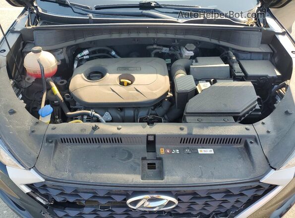 KM8J3CA47MU328153 2021 HYUNDAI TUCSON Black Vista del compartimento del motor