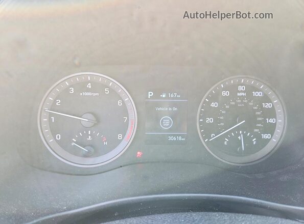 KM8J3CA48MU389740 2021 HYUNDAI TUCSON Silver ხელსაწყოთა პანელის ხედი