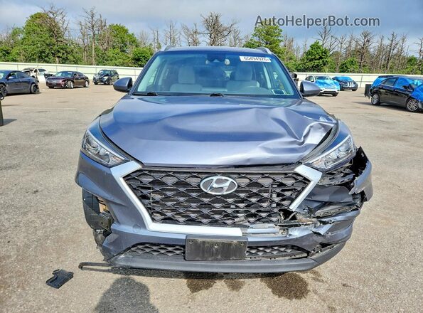KM8J3CA48MU389740 2021 HYUNDAI TUCSON Silver წინა ხედი
