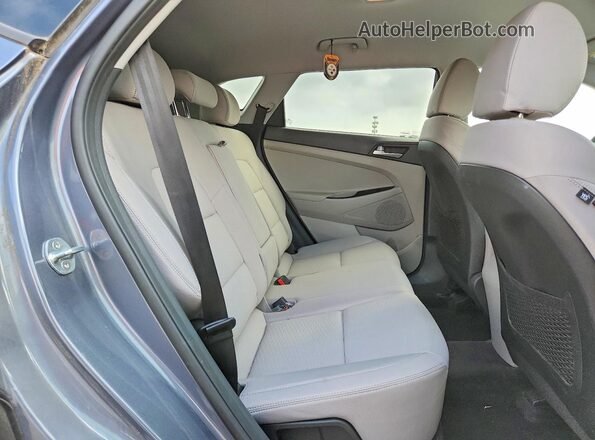 KM8J3CA48MU389740 2021 HYUNDAI TUCSON Silver უკანა სალონის ხედი