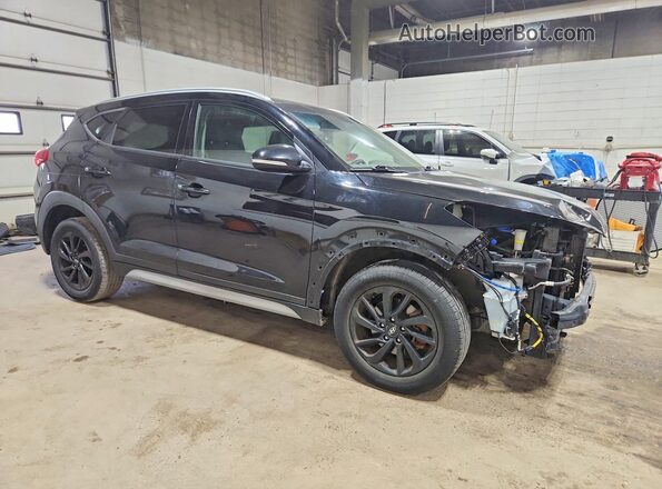 KM8J3CA49JU820145 2018 HYUNDAI TUCSON Black Przód prawy