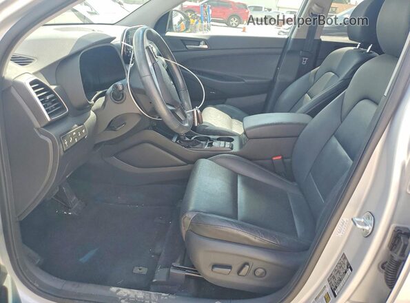 KM8J3CAL1KU888934 2019 HYUNDAI TUCSON Silver Սալոնի դիմացի տեսք