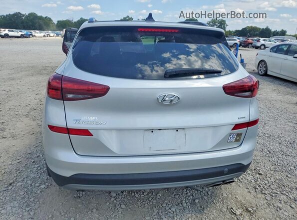KM8J3CAL1KU888934 2019 HYUNDAI TUCSON Silver Հետևի տեսք