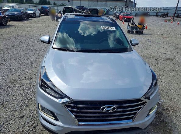 KM8J3CAL1KU888934 2019 HYUNDAI TUCSON Silver Դիմացի տեսք