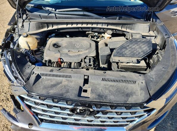 KM8J3CAL1LU082206 2020 HYUNDAI TUCSON Gray ძრავის განყოფილების ხედი