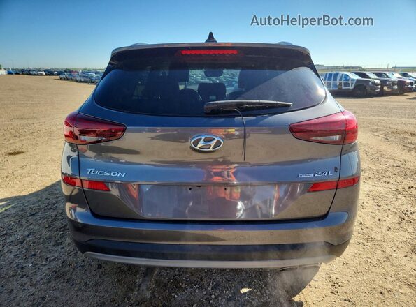 KM8J3CAL1LU082206 2020 HYUNDAI TUCSON Gray უკანა ხედი