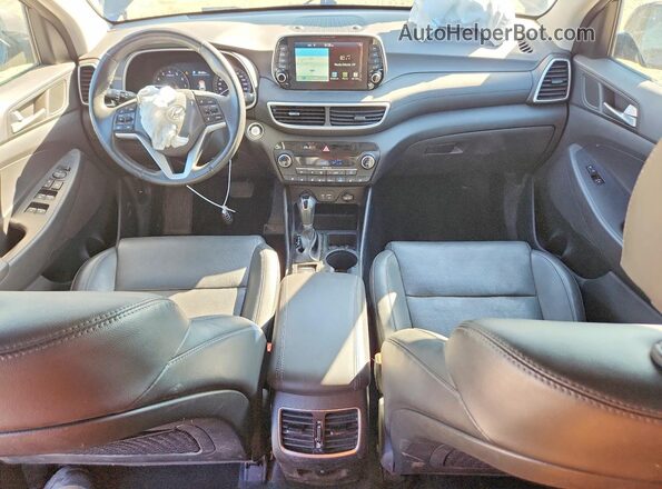 KM8J3CAL1LU082206 2020 HYUNDAI TUCSON Gray წინა პანელის ხედი
