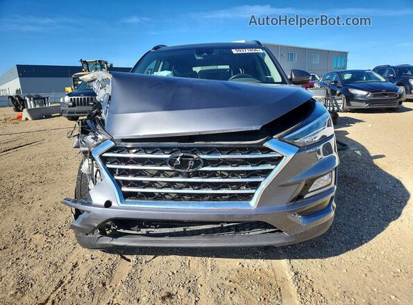 KM8J3CAL1LU082206 2020 HYUNDAI TUCSON Gray წინა ხედი